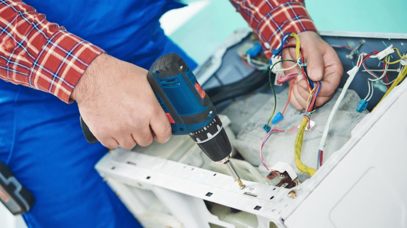 Derince Westinghouse Westinghouse çamaşır makinesi kart tamiri – Su almama arızası orijinal parça ile giderildi. - Teknik servis örneği